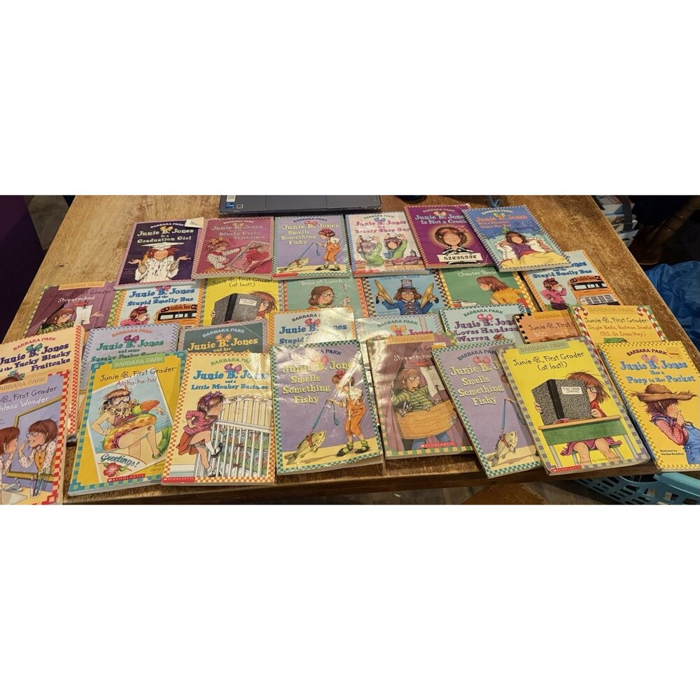 Huge Lot Junie B Jones Kids Books 29 Items Teacher Classroom Set Barbara Park